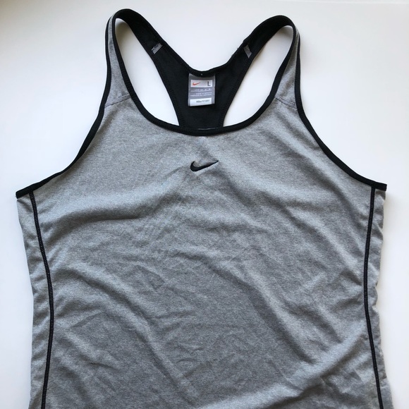 Nike Tops - Nike Fit Dry Grey Tank Top